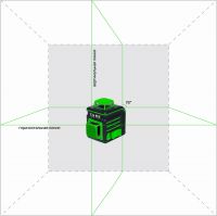 Лазерный уровень (нивелир) ADA CUBE 2-360 GREEN ULTIMATE EDITION А00471