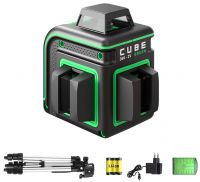 Лазерный уровень ADA CUBE 360 2V Green Professional Edition А00571