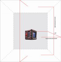 Лазерный уровень (нивелир) ADA CUBE 3D HOME EDITION А00383
