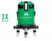 Лазерный уровень (нивелир) ADA 6D SERVOLINER GREEN А00500