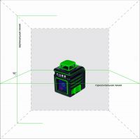 Лазерный уровень (нивелир) ADA CUBE 360 GREEN ULTIMATE EDITION А00470