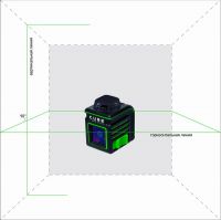 Лазерный уровень CUBE 360 GREEN PROFESSIONAL EDITION ADA А00535