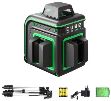 Лазерный уровень ADA CUBE 360 2V Green Professional Edition А00571 ― ADA INSTRUMENT