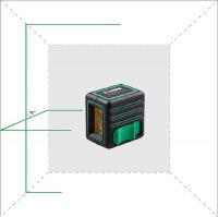 Лазерный уровень CUBE MINI GREEN BASIC EDITION ADA А00496